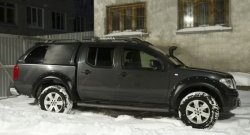 20 649 р. Накладки на колёсные арки RA  Nissan Navara  2 D40 (2010-2016) рестайлинг (Глянец (под покраску), Неокрашенные)  с доставкой в г. Санкт‑Петербург. Увеличить фотографию 9