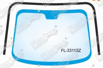 1 799 р. Молдинг лобового стекла FlexLine  Nissan Note  1 (2004-2013) E11 дорестайлинг, E11 рестайлинг  с доставкой в г. Санкт‑Петербург. Увеличить фотографию 1