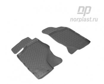 1 369 р. Коврики салонные Noplast (передние) Nissan NP300 (2008-2013)  с доставкой в г. Санкт‑Петербург. Увеличить фотографию 1