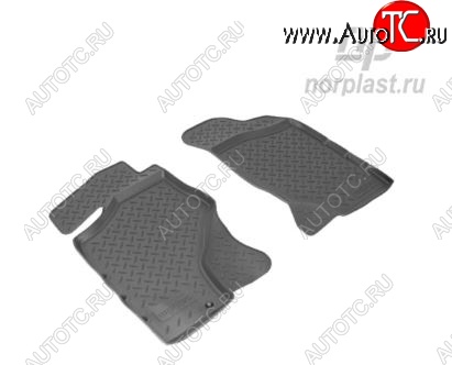 1 369 р. Коврики салонные Noplast (передние) Nissan NP300 (2008-2013)  с доставкой в г. Санкт‑Петербург