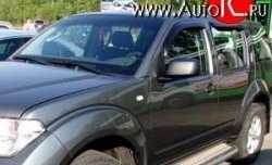 Дефлекторы окон (ветровики) Novline 4 шт. Nissan (Нисан) Pathfinder (Патфайндер)  R51 (2004-2014) R51 дорестайлинг, рестайлинг