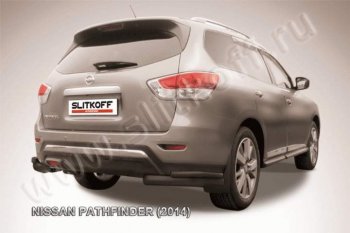 Уголки d76+d42 двойные Nissan Pathfinder R52 дорестайлинг (2012-2017)