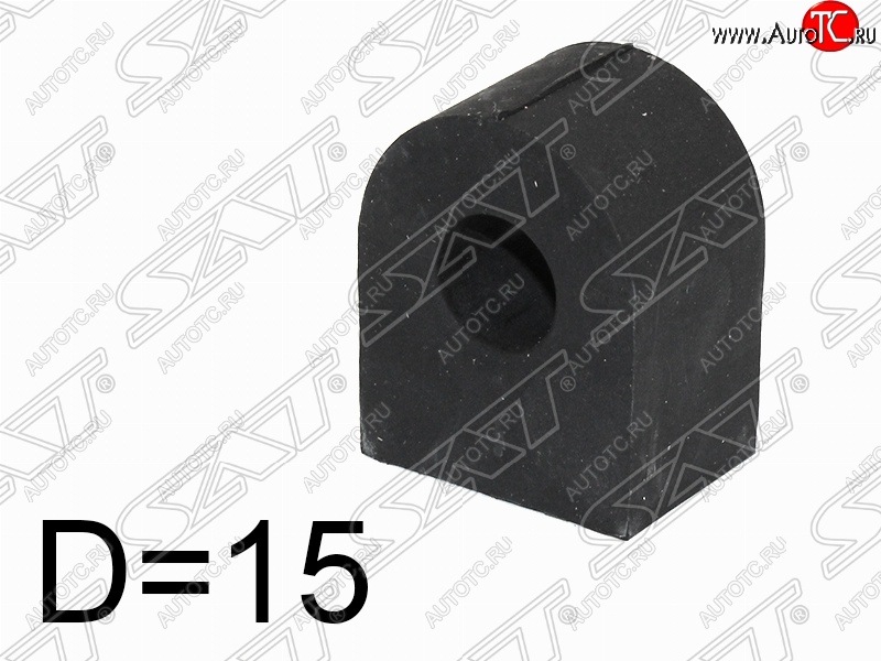204 р. Резиновая втулка переднего стабилизатора (D=15) SAT  Nissan Patrol  4 (1987-1997) Y60  с доставкой в г. Санкт‑Петербург