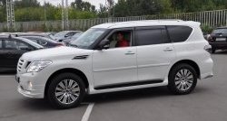 12 049 р. Решётка радиатора Impul Nissan Patrol 6 Y62 дорестайлинг (2010-2014) (Неокрашенная)  с доставкой в г. Санкт‑Петербург. Увеличить фотографию 7