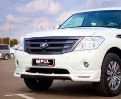 38 499 р. Решётка радиатора Impul V2 Nissan Patrol 6 Y62 дорестайлинг (2010-2014) (Неокрашенная)  с доставкой в г. Санкт‑Петербург. Увеличить фотографию 8