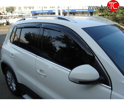 2 699 р. Дефлекторы окон (ветровики) 4 шт. Novline Nissan Qashqai 1 дорестайлинг (2007-2010)  с доставкой в г. Санкт‑Петербург