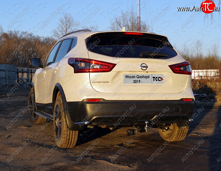 14 749 р. Фаркоп (тягово-сцепное устройство) TCC  Nissan Qashqai  2 (2017-2022) J11 рестайлинг (оцинкованный, шар Е )  с доставкой в г. Санкт‑Петербург