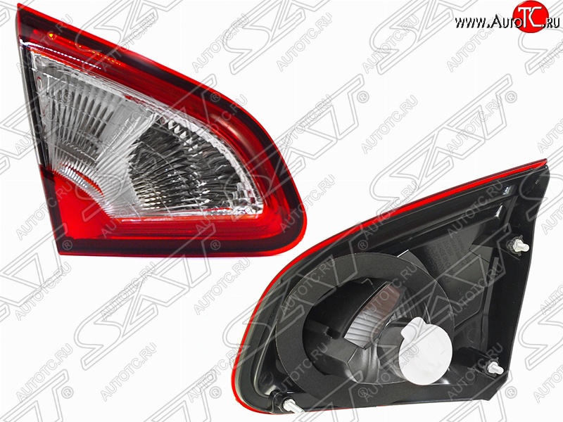 3 099 р. Левый фонарь SAT (внутренний)  Nissan Qashqai  1 (2010-2013) J10 рестайлинг  с доставкой в г. Санкт‑Петербург