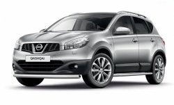 6 299 р. Одинарная защита переднего бампера диаметром 63 мм Petroil Tuning Nissan Qashqai 1 J10 рестайлинг (2010-2013) (Нержавеющая полированная сталь)  с доставкой в г. Санкт‑Петербург. Увеличить фотографию 1