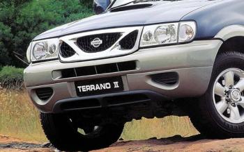 46 999 р. Передний бампер POLCAR  Nissan Terrano2  R20 (1999-2006) 2-ой рестайлинг (неокрашенный)  с доставкой в г. Санкт‑Петербург. Увеличить фотографию 1