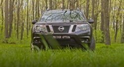 2 199 р. Защитная сетка решетки переднего бампера РА Nissan Terrano D10 дорестайлинг (2013-2016)  с доставкой в г. Санкт‑Петербург. Увеличить фотографию 5