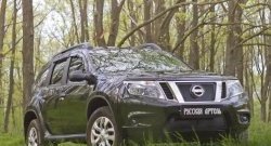 1 379 р. Защитная сетка решетки радиатора РА Nissan Terrano D10 дорестайлинг (2013-2016)  с доставкой в г. Санкт‑Петербург. Увеличить фотографию 3