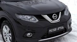 729 р. Реснички на фары RA  Nissan X-trail  3 T32 (2013-2018) дорестайлинг (Неокрашенные)  с доставкой в г. Санкт‑Петербург. Увеличить фотографию 3