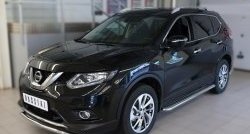 13 899 р. Широкая защита порогов Russtal Nissan X-trail 3 T32 рестайлинг (2017-2022)  с доставкой в г. Санкт‑Петербург. Увеличить фотографию 4