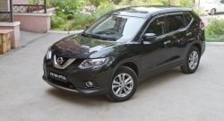 1 399 р. Накладки порожков салона RA  Nissan X-trail  3 T32 (2017-2022) рестайлинг (Комплект (4 шт.))  с доставкой в г. Санкт‑Петербург. Увеличить фотографию 2