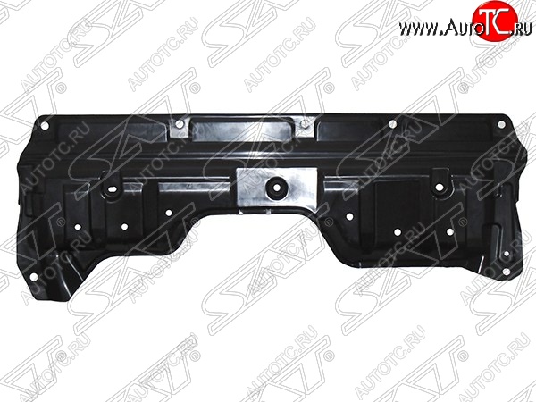 2 069 р. Защита под задний бампер SAT Nissan X-trail 2 T31 дорестайлинг (2007-2011)  с доставкой в г. Санкт‑Петербург