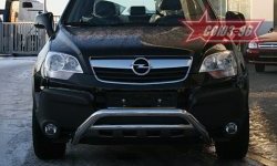 10 799 р. Защита переднего бампера Souz-96 (d60) Opel Antara (2006-2010)  с доставкой в г. Санкт‑Петербург. Увеличить фотографию 1