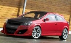 Передний бампер EVO Opel Astra H GTC хэтчбек 3 дв. дорестайлинг (2004-2007)