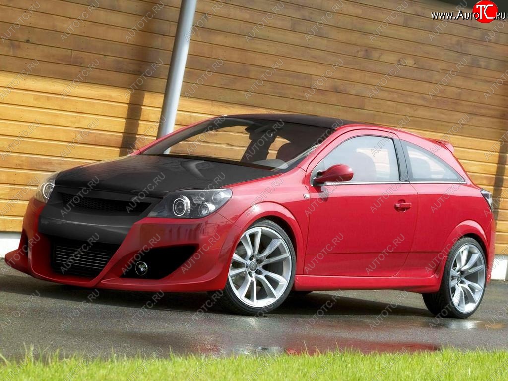 27 899 р. Передний бампер EVO  Opel Astra  H GTC (2004-2009) хэтчбек 3 дв. дорестайлинг, хэтчбек 3 дв. рестайлинг  с доставкой в г. Санкт‑Петербург