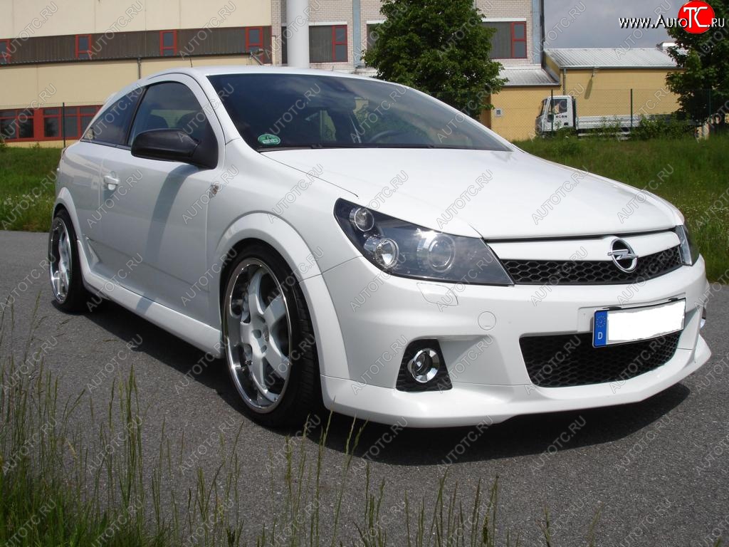 27 899 р. Передний бампер ОРС Opel Astra H GTC хэтчбек 3 дв. дорестайлинг (2004-2006)  с доставкой в г. Санкт‑Петербург