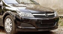 779 р. Реснички на фары RA  Opel Astra  H GTC (2004-2009) хэтчбек 3 дв. дорестайлинг, хэтчбек 3 дв. рестайлинг (Неокрашенные)  с доставкой в г. Санкт‑Петербург. Увеличить фотографию 4