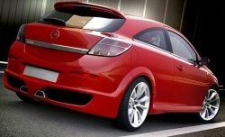 Задний бампер EVO Opel Astra H GTC хэтчбек 3 дв. дорестайлинг (2004-2007)