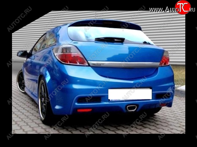 27 899 р. Задний бампер OPC Opel Astra H GTC хэтчбек 3 дв. дорестайлинг (2004-2007)  с доставкой в г. Санкт‑Петербург