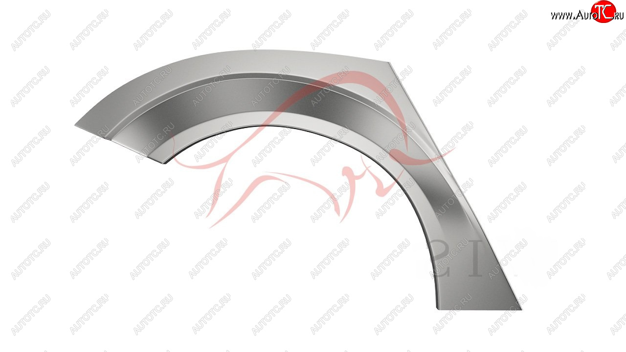 2 189 р. Правая задняя ремонтная арка (внешняя) Wisentbull  Opel Astra  H (2004-2015) седан дорестайлинг, универсал рестайлинг  с доставкой в г. Санкт‑Петербург