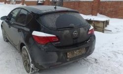 1 859 р. Реснички Sport на фонари  Opel Astra  J (2009-2012) хэтчбек 5 дв. дорестайлинг  с доставкой в г. Санкт‑Петербург. Увеличить фотографию 1