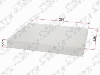 239 р. Фильтр салонный SAT (267х235х30 mm)  Opel Astra  G - Zafira ( A,  В)  с доставкой в г. Санкт‑Петербург. Увеличить фотографию 1