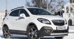 8 099 р. Одинарная защита переднего бампера диаметром 51 мм Petroil Tuning Opel Mokka  дорестайлинг (2012-2016) (привод: передний)  с доставкой в г. Санкт‑Петербург. Увеличить фотографию 1