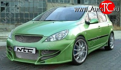 24 499 р. Передний бампер NTC Peugeot 307 универсал дорестайлинг (2001-2005)  с доставкой в г. Санкт‑Петербург