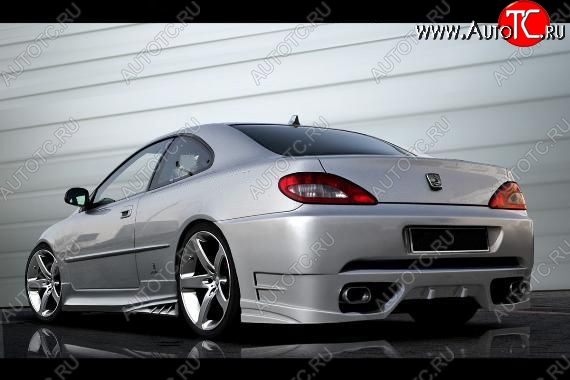 22 899 р. Задний бампер COUPE R1 Peugeot 406 8B седан дорестайлинг (1995-1999)  с доставкой в г. Санкт‑Петербург