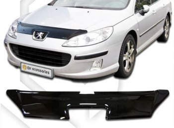 Дефлектор капота CA-Plastic Peugeot 407 седан (2004-2010)