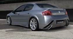 Пороги Auto-R Peugeot 407 седан (2004-2010)