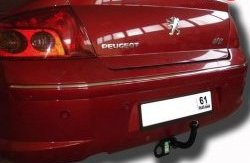 5 299 р. Фаркоп Лидер Плюс Peugeot 407 седан (2004-2010) (Без электропакета)  с доставкой в г. Санкт‑Петербург. Увеличить фотографию 1