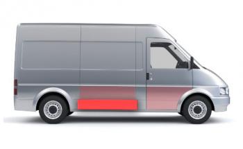 1 489 р. Правая средняя нижняя боковая панель (ремонтная) Wisentbull Fiat Ducato 230 (1994-2002)  с доставкой в г. Санкт‑Петербург. Увеличить фотографию 1