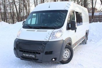 4 899 р. Решётка радиатора RA (зимний вариант, 250 кузов, заготовка) Peugeot Boxer 250 (2006-2014) (Поверхность глянец (под окраску), Неокрашенная)  с доставкой в г. Санкт‑Петербург. Увеличить фотографию 3