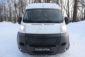 4 899 р. Решётка радиатора RA (зимний вариант, 250 кузов, заготовка) Peugeot Boxer 250 (2006-2014) (Поверхность глянец (под окраску), Неокрашенная)  с доставкой в г. Санкт‑Петербург. Увеличить фотографию 4