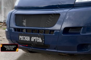 1 049 р. Защитная сетка решетки переднего бампера RA  Peugeot Boxer  250 (2006-2014)  с доставкой в г. Санкт‑Петербург. Увеличить фотографию 2