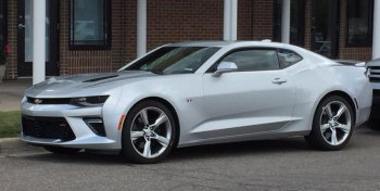 25 749 р. Левое крыло переднее BodyParts Chevrolet Camaro дорестайлинг (2015-2018) (Неокрашенное)  с доставкой в г. Санкт‑Петербург. Увеличить фотографию 1