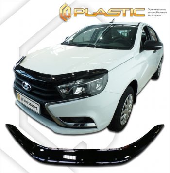 Дефлектор капота CA-Plastic  Веста ( 2180 седан,  SW 2181,  Спорт 2180,  NG 2180 седан), Веста Кросс ( 2181,  2180,  NG 2180,  NG 2181)