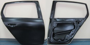 17 349 р. Правая дверь задняя BodyParts  Volkswagen Golf  6 (2008-2014) хэтчбэк 5 дв. (Неокрашенная)  с доставкой в г. Санкт‑Петербург. Увеличить фотографию 1