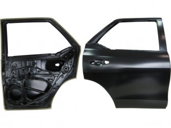 20 199 р. Правая дверь задняя BodyParts  Toyota Fortuner  AN160 (2015-2020) дорестайлинг (Неокрашенная)  с доставкой в г. Санкт‑Петербург. Увеличить фотографию 1