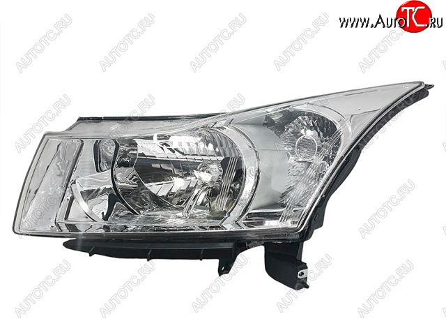 5 499 р. Левая фара (c электрокорректором) BODYPARTS  Chevrolet Cruze  J300 (2009-2012) седан дорестайлинг  с доставкой в г. Санкт‑Петербург