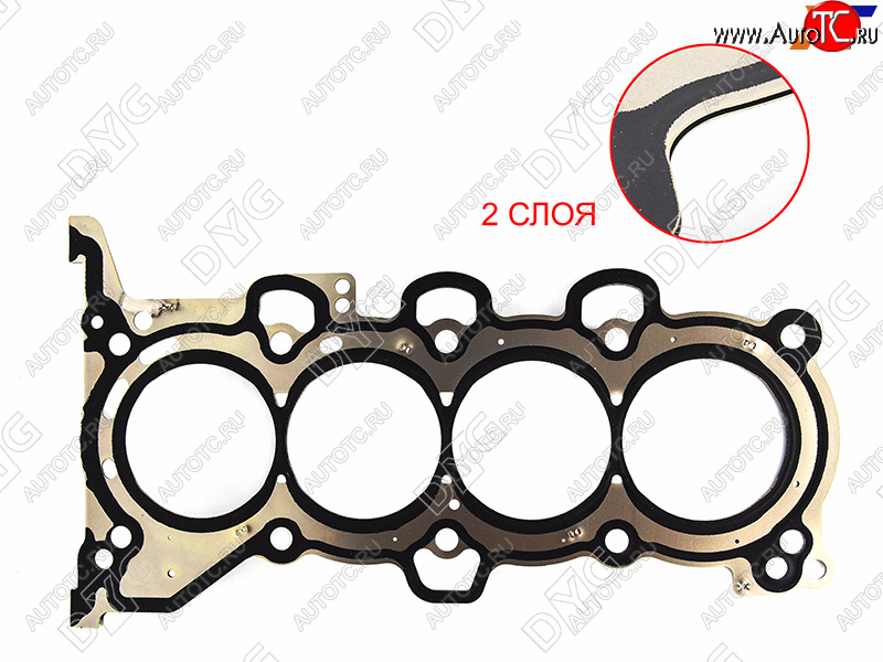 2 499 р. Прокладка ГБЦ 2,0 G4NA металл DYG Hyundai Tucson LM (2010-2017)  с доставкой в г. Санкт‑Петербург