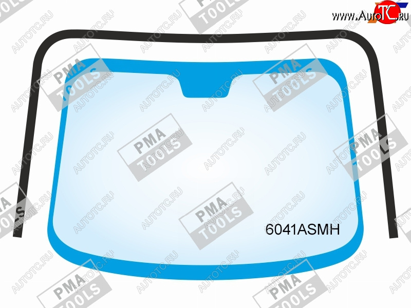 1 329 р. Молдинг лобового стекла (П-образный) PMA                  Nissan Note 1 E11 рестайлинг (2008-2013)  с доставкой в г. Санкт‑Петербург