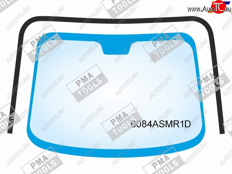 3 289 р. Молдинг лобового стекла PMA  Nissan Qashqai  2 (2013-2022) J11 дорестайлинг, J11 рестайлинг  с доставкой в г. Санкт‑Петербург