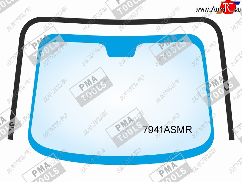 3 199 р. Молдинг лобового стекла (П-образный) PMA  Subaru Forester  SJ (2012-2019) дорестайлинг, рестайлинг  с доставкой в г. Санкт‑Петербург