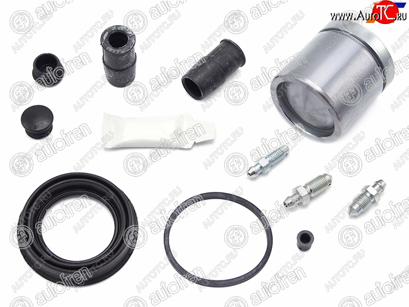 1 569 р. Ремкомплект суппорта передний + поршень 54mm AUTOFREN   BMW 3 серия (E90), Skoda Octavia (A5), Rapid (NH3,  MK2), Volkswagen Polo (5,  Mk5,  Mk6)  с доставкой в г. Санкт‑Петербург